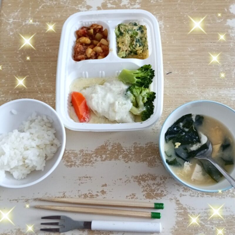 モグモデリ カレイのクリーム煮